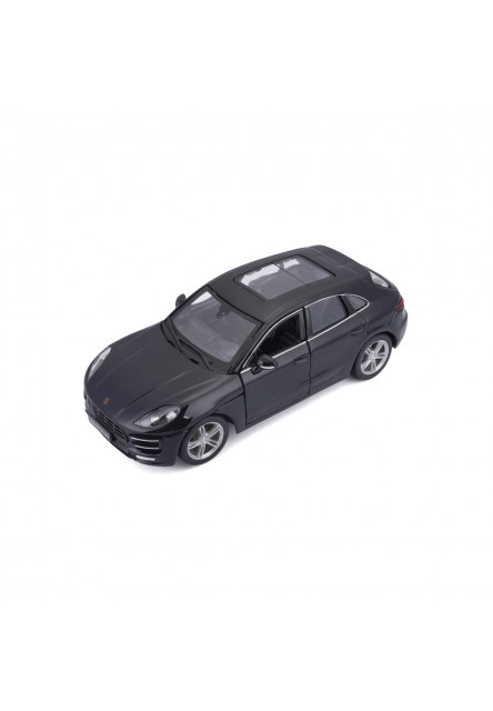 Bburago - Autá HOBBY, Porsche Macan, čierna, 1:24