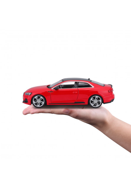 Bburago - Autá HOBBY, Plus, Audi RS 5 Coupé, červená, 1:24