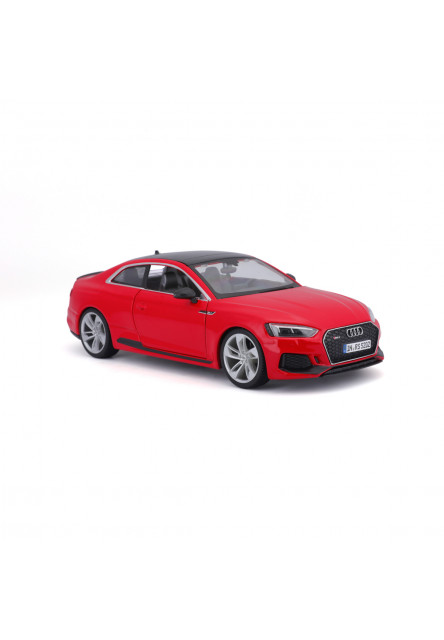 Bburago - Autá HOBBY, Plus, Audi RS 5 Coupé, červená, 1:24