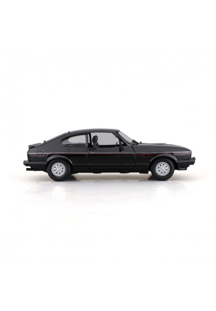 Bburago - Autá HOBBY, Plus, Ford Capri 1600 GT (1982), čierna, 1:24