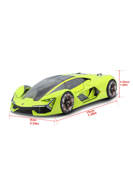 Bburago - Autá HOBBY, Plus, Lamborghini Terzo Millennio, metal šedá, 1:24