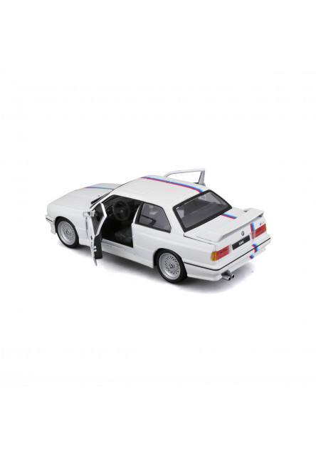 Bburago - Autá HOBBY, Plus, BMW 3 Series M3, biela, 1:24