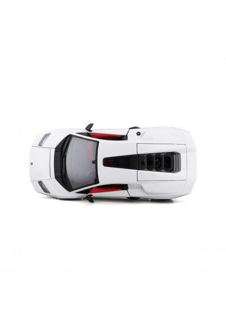 Bburago - Autá HOBBY, Plus, Lamborghini Countach LPI 800-4, biela, 1:24