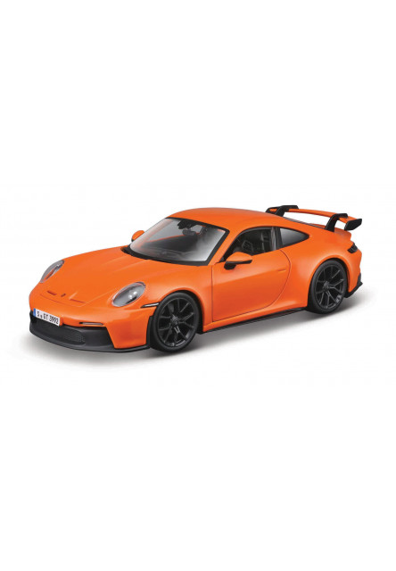 Bburago - Autá HOBBY, Plus, Porsche 911 GT3, oranžová, 1:24