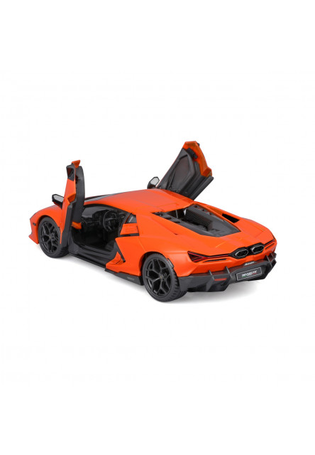 Bburago - Autá HOBBY, Plus, Lamborghini Revuelto, oranžová, 1:24