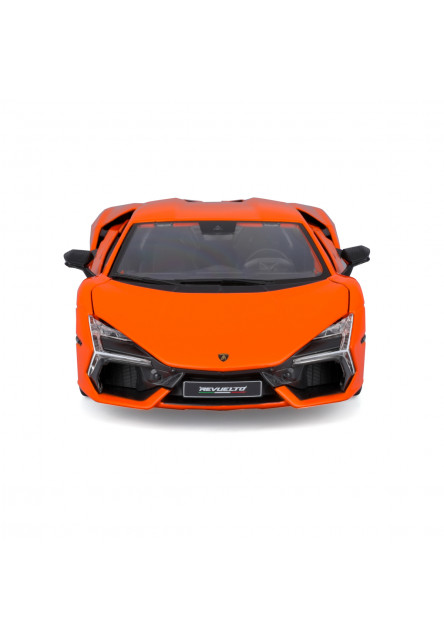 Bburago - Autá HOBBY, Plus, Lamborghini Revuelto, oranžová, 1:24