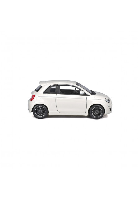 Bburago - Autá HOBBY, Plus, Fiat 500e (2023), biela, 1:24