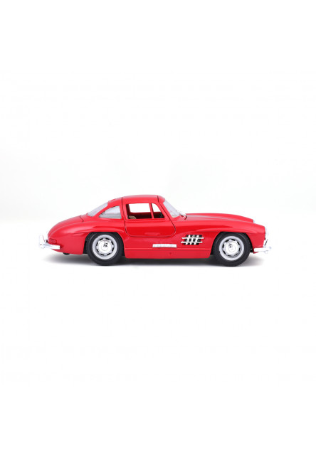 Bburago - Autá HOBBY, Mercedes-Benz 300 SL (1954), červená, 1:24