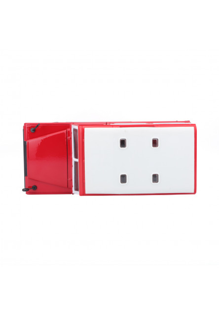 Bburago - Autá HOBBY, Land Rover Series II, červená, 1:24