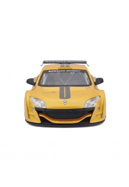 Bburago - Autá HOBBY, Renault Mégane Trophy, žltá, 1:24
