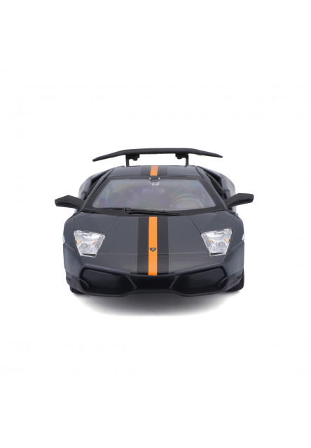Bburago - Autá  HOBBY, Murciélago LP 670-4 SV China Limited Edition, metal šedá, 1:24