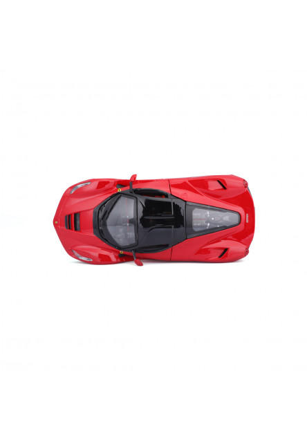 Bburago - RACE+PLAY, Ferrari LaFerrari, červená, 1:24