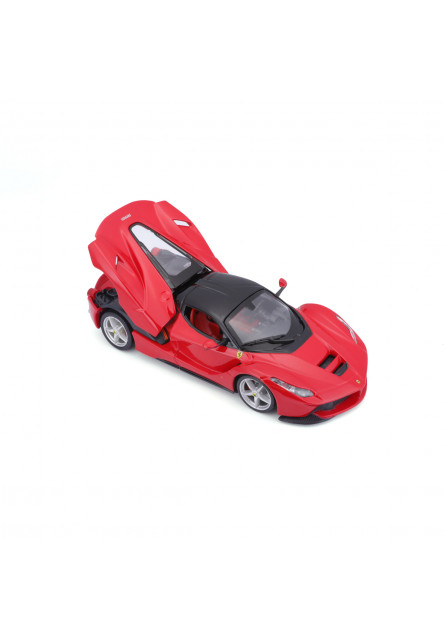 Bburago - RACE+PLAY, Ferrari LaFerrari, červená, 1:24