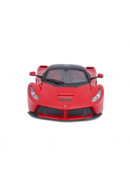 Bburago - RACE+PLAY, Ferrari LaFerrari, červená, 1:24