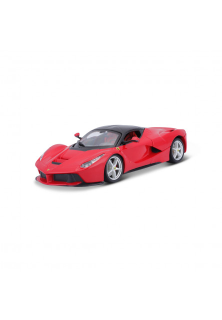 Bburago - RACE+PLAY, Ferrari LaFerrari, červená, 1:24
