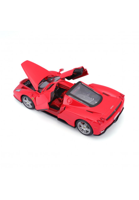Bburago - RACE+PLAY, Enzo Ferrari, červená, 1:24