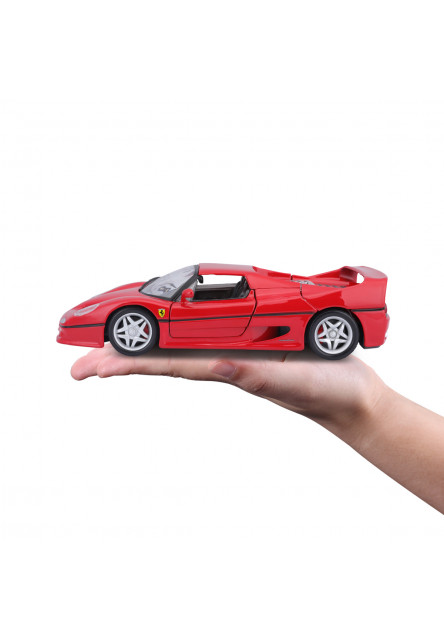 Bburago - RACE+PLAY, Ferrari F50, červená, 1:24