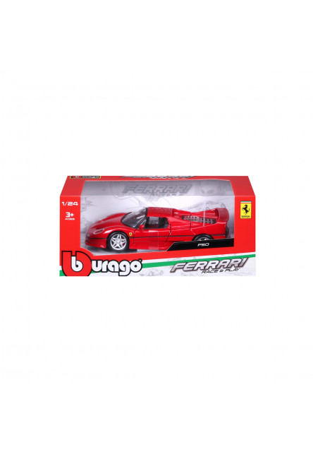 Bburago - RACE+PLAY, Ferrari F50, červená, 1:24
