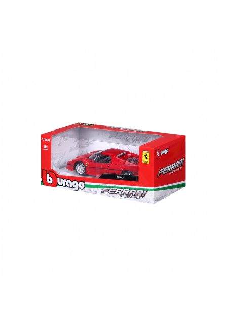 Bburago - RACE+PLAY, Ferrari F50, červená, 1:24