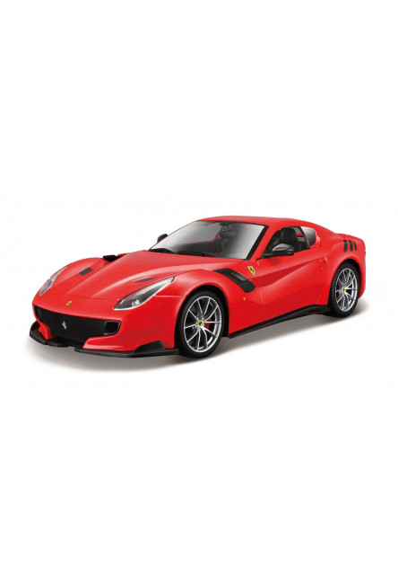 Bburago - RACE+PLAY, Ferrari F12tdf, červená, 1:24
