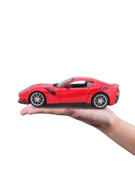 Bburago - RACE+PLAY, Ferrari F12tdf, červená, 1:24