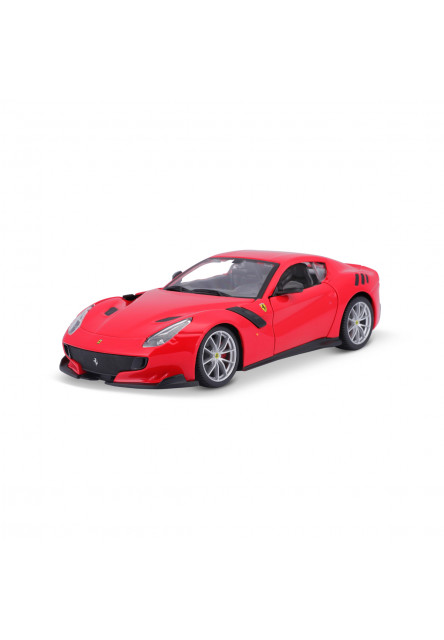 Bburago - RACE+PLAY, Ferrari F12tdf, červená, 1:24