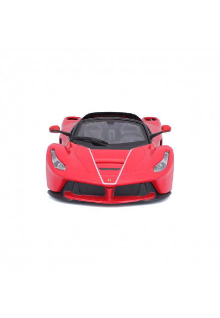 Bburago - RACE+PLAY, Ferrari LaFerrari Aperta, červená, 1:24