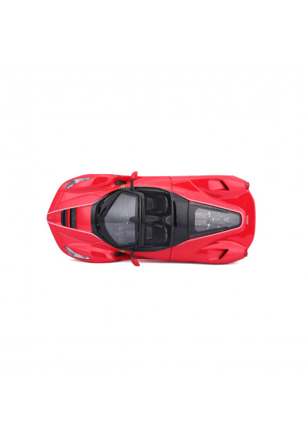 Bburago - RACE+PLAY, Ferrari LaFerrari Aperta, červená, 1:24