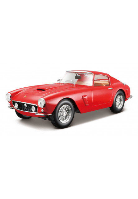 Bburago - RACE + PLAY, Ferrari 250 GT Berlinetta Passo Corto, červená, 1:24