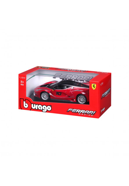 Bburago - RACING, FERRARI FXX K, červená, 1:24