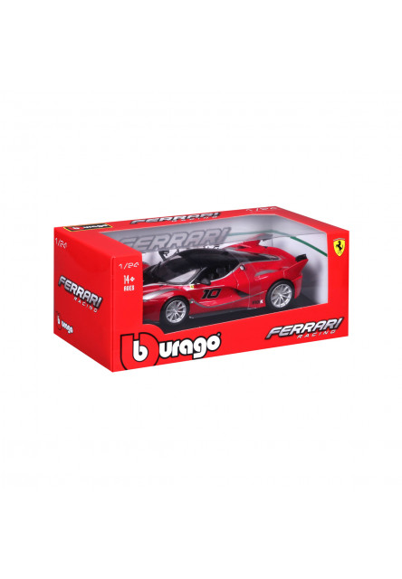 Bburago - RACING, FERRARI FXX K, červená, 1:24