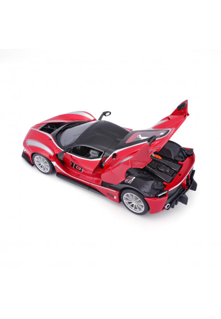 Bburago - RACING, FERRARI FXX K, červená, 1:24