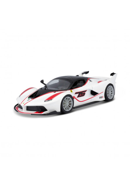 Bburago - RACING, FERRARI FXX K, biela, 1:24