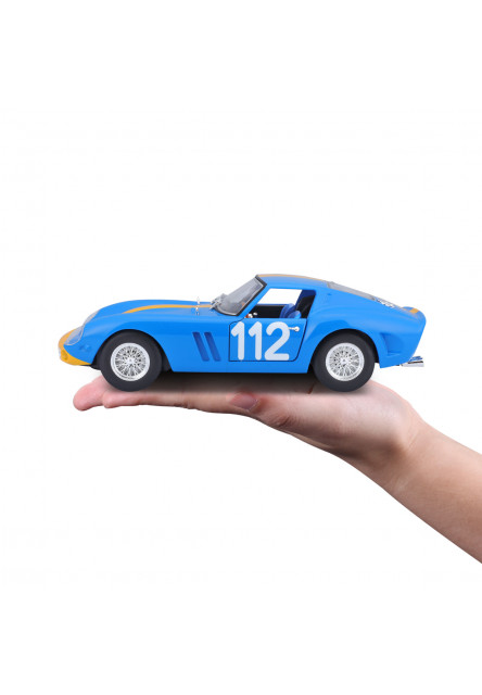 Bburago - RACING, FERRARI 250 GTO, modrá, 1:24
