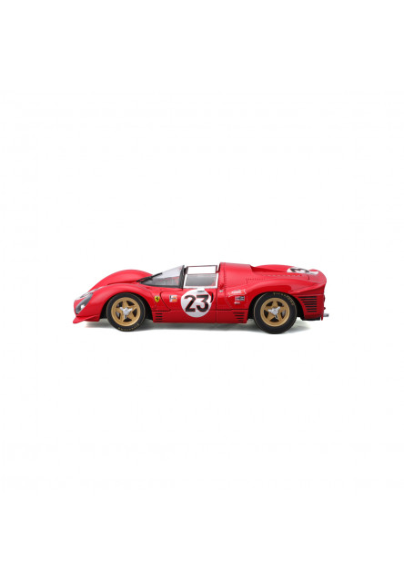 Bburago - RACING, FERRARI, 330 P4 Daytona (1967), červená, 1:24