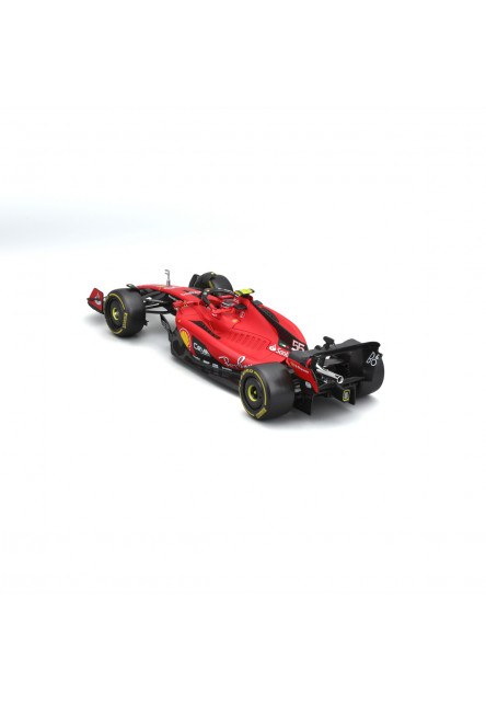 Bburago - RACING, FERRARI, Scuderia SF-23 (2023) dekoratívnej krabičke, #55 Carlos Sainz, 1:24