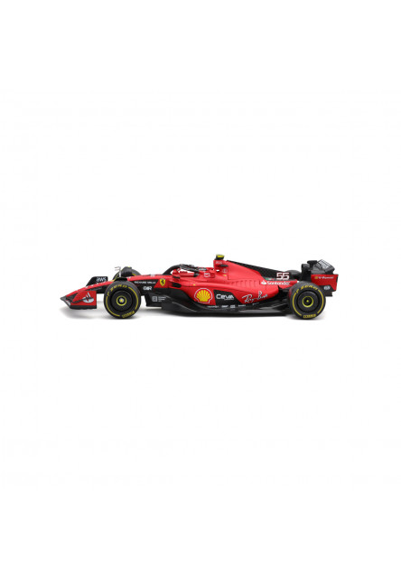 Bburago - RACING, FERRARI, Scuderia SF-23 (2023) dekoratívnej krabičke, #55 Carlos Sainz, 1:24