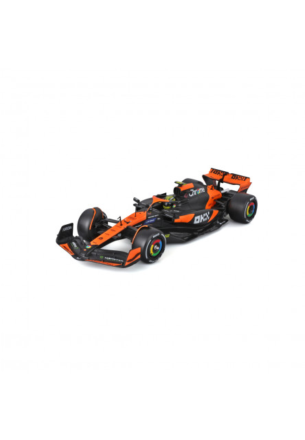 Bburago - RACE Formula F1, McLaren F1 Team MCL38 (2024), 4 Lando Norris, Hard case, 1:24