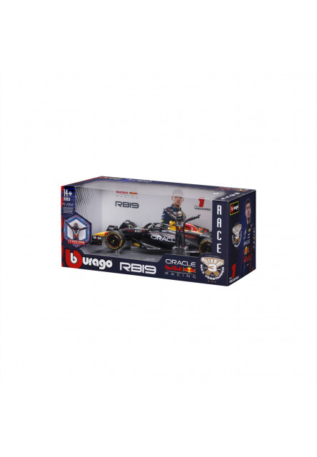 Bburago - RACE Formula F1, Red Bull Racing RB19 (2023), 1 Max Verstappen, 1:24