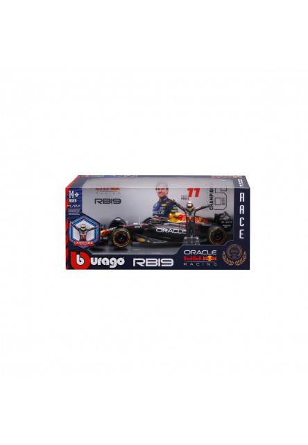 Bburago - RACE Formula F1, Red Bull Racing RB19 (2023), 11 Sergio Peréz, 1:24