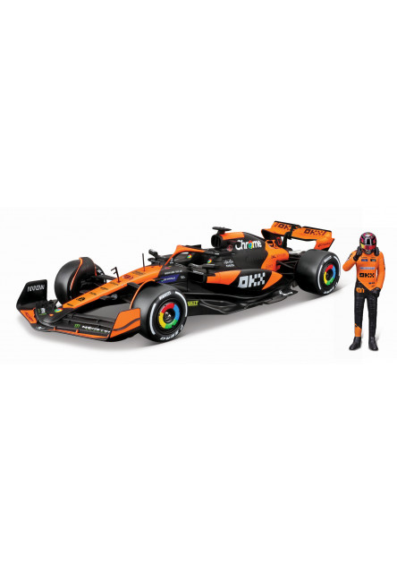 Bburago - RACE Formula F1, McLaren F1 Team MCL38 (2024), 81 Oscar Piastr, 1:24