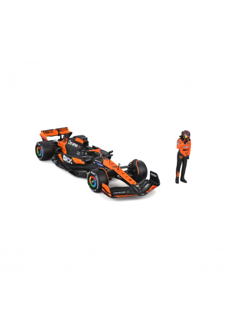 Bburago - RACE Formula F1, McLaren F1 Team MCL38 (2024), 81 Oscar Piastr, 1:24