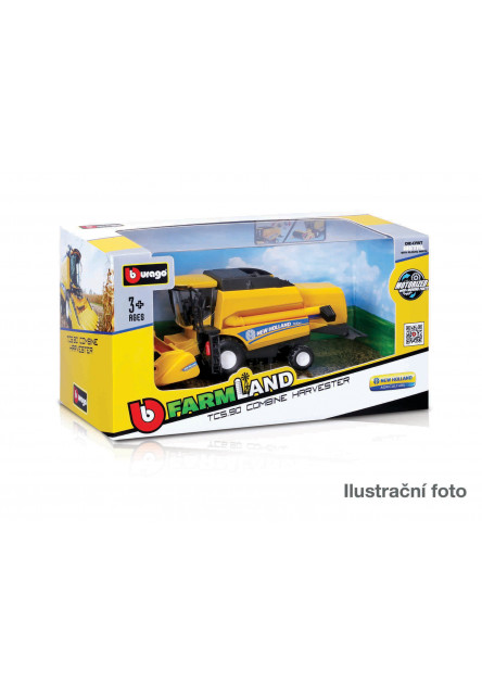 Bburago - FarmLand, Kombajn New Holland TC5.90, 18cm, assort