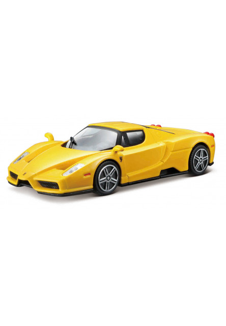 Bburago - Autá Race+Play, Ferrari, displej 12ks, 1:43, assort