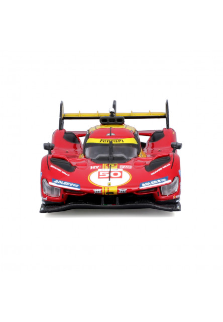 Bburago - RACING, Ferrari 499P - 24H Le Mans Champion 2024 v dekoratívnej krabičke, 1:43