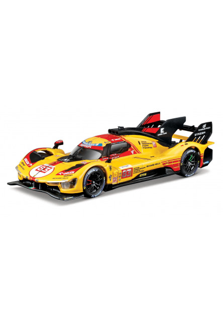 Bburago - RACING, Ferrari 499P - 24H Le Mans 2024 v dekoratívnej krabičke, 1:43