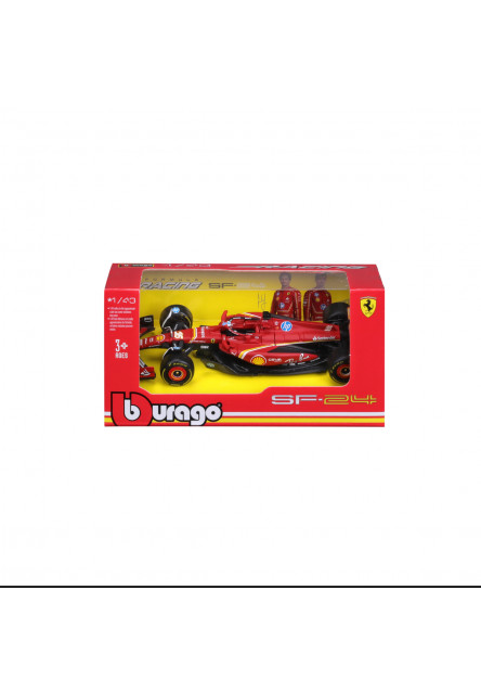 Bburago - RACE Formula F1, Ferrari Scuderia SF-24 (2024), 16 Charles Leclerc, 1:43