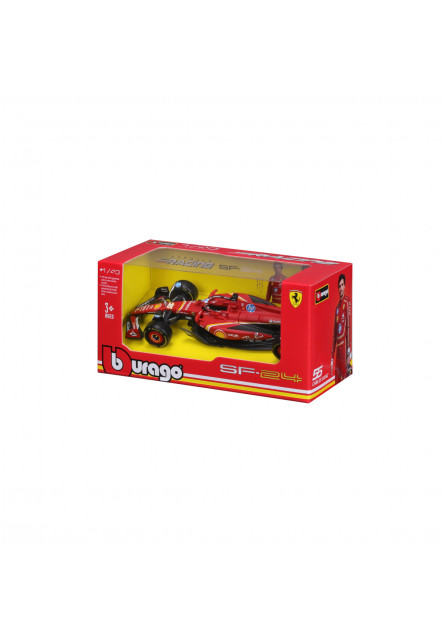 Bburago - RACE Formula F1, Ferrari Scuderia SF-24 (2024), 16 Charles Leclerc, 1:43