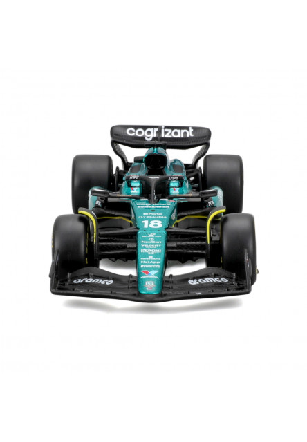 Bburago - RACE Formula F1, Team Aston Martin AMR23 (2023), #18 Lance Stroll, 1:43