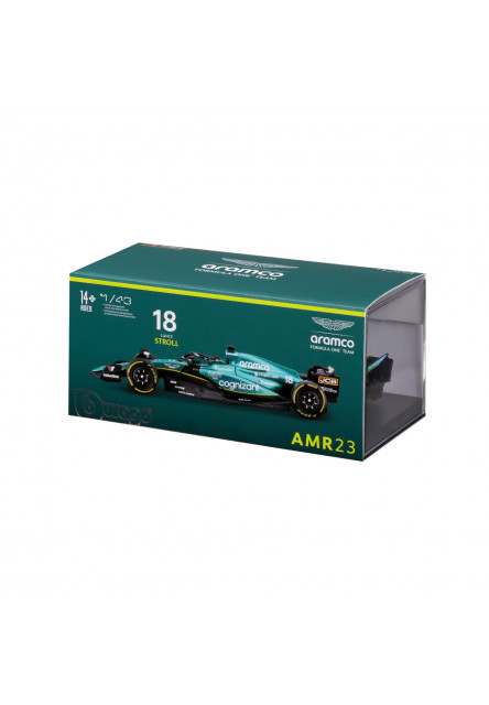 Bburago - RACE Formula F1, Aston Martin AMR23 (2023), 18 Lance Stroll, 1:43